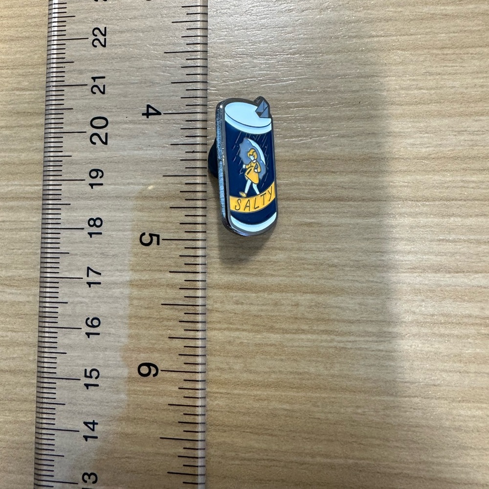Salty Enamel Pin - Picture 2 of 3